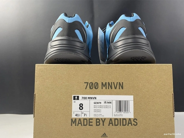 Boost Yeezy 700 MNVN 'Bright GZ3079 Cyan' ADIDAS 0814